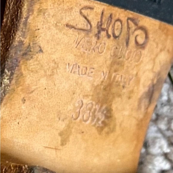 SHOTO rough hewn double zip in cuoio - Picture 7 of 7